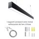 Lampada Lineare LED a Sospensione 40W 120cm---05