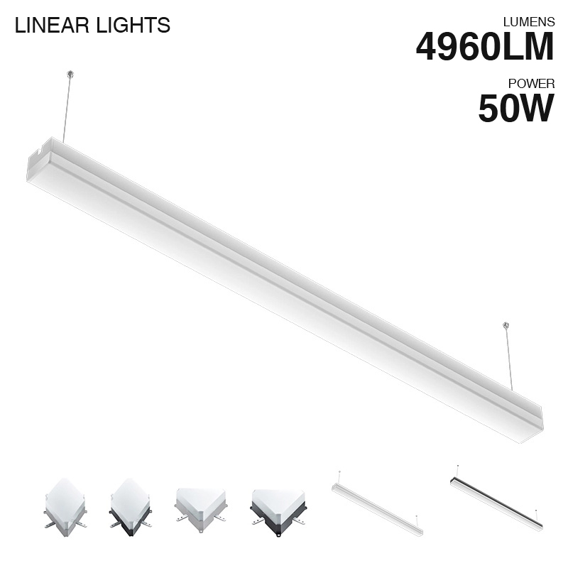 MLL003-A-50W-4960lm-4000K-120°-Lampada Lineare LED-Lampada Lineare Led Incasso--MLL003 A L