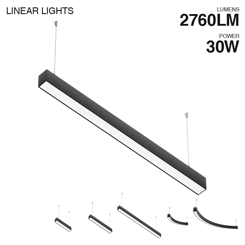 SLL001-A 7.5W|15W|30W 750lm|1320lm|2760lm 4000K 110° -Lampada Lineare LED-Illuminazione del magazzino-SLL001-A-SLL001 A L