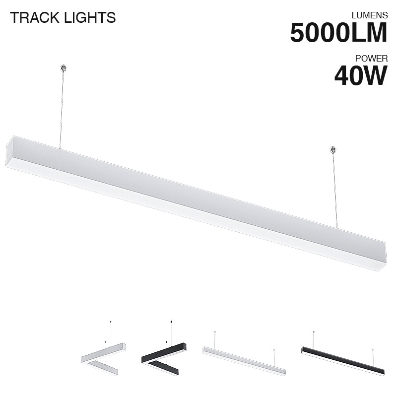SLL003-A-40W-5000lm-Lampada Lineare LED-Illuminazione per supermercati-SLL003-SLL003 A 40W C