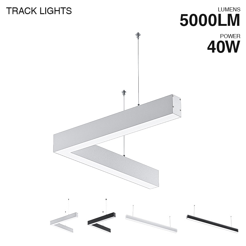 SLL003-A 40W-5000lm-Lampada Lineare LED-Luce LED 4000K-SLL003-SLL003 A 40W O