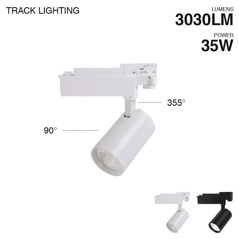 TRL013-35W-3030lm-Faretti a Binario-Illuminazione LED per negozi--TRL013 w 3030lm
